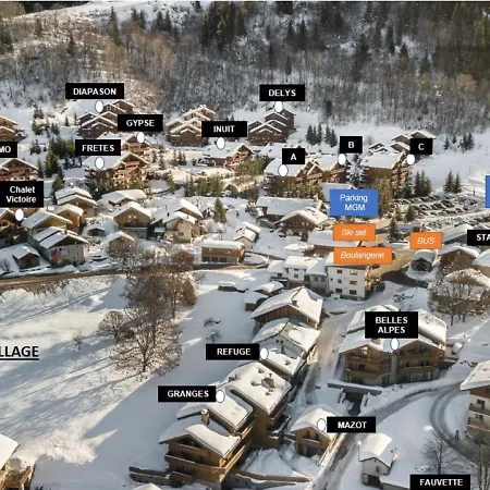 Spacieux Moderne A Meribel Village, Proche Pistes Et Commodites, Ideal Familles - Fr-1-566-1