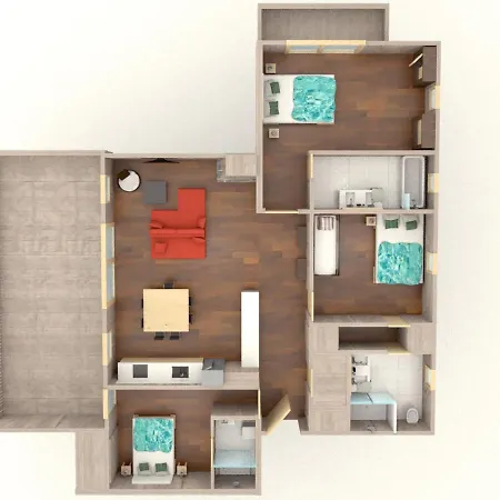 Apartment Spacieux Moderne A Meribel Village, Proche Pistes Et Commodites, Ideal Familles - Fr-1-566-1 Les Allues